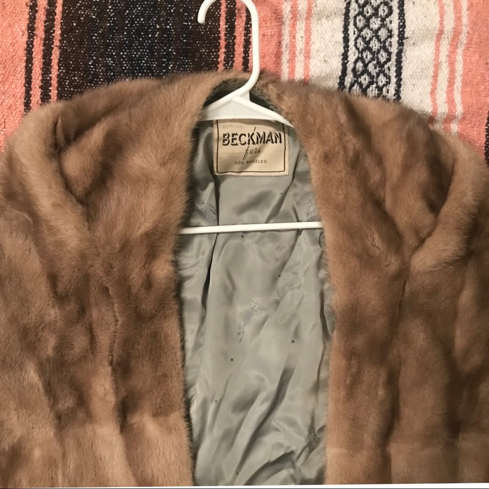 VINTAGE 1960’S BECKMAN FURS LA - Picture 2 of 4